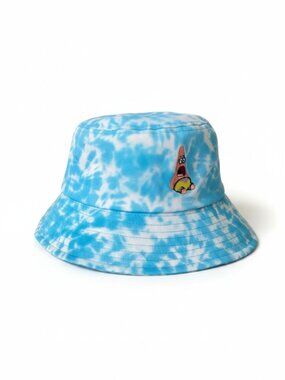 Mad Engine Patrick Star Tie Dye Bucket Hat SpongeBob Cute Y2K